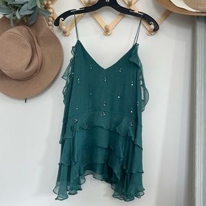 RANNA GILL LEELA EMBELLISHED CAMI